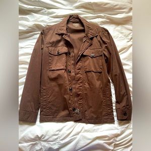 Abercrombie and Fitch Vintage Brown Cotton Jacket